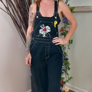 Vintage Looney Tunes Overalls